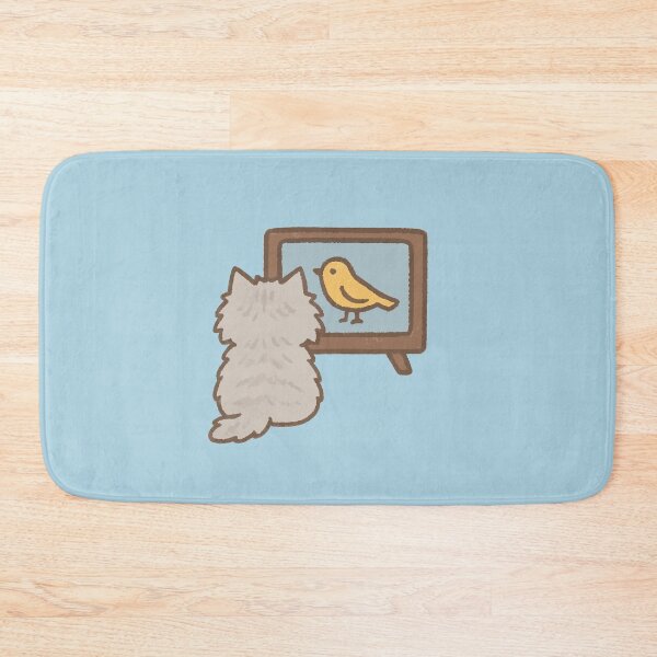 Item preview, Chinchilla watching TV designed and sold by Fluffy Friends Studio.