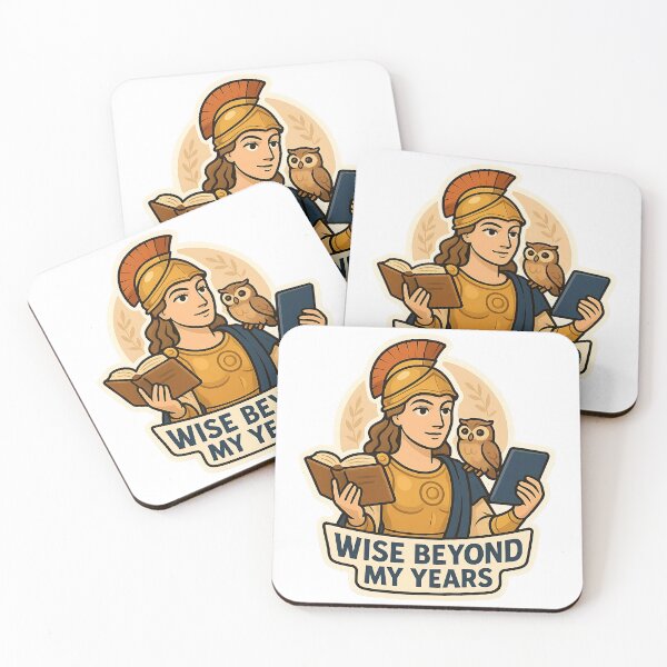 Item preview, Wise Beyond My Years - Athena Humor designed and sold by Cheerioza.