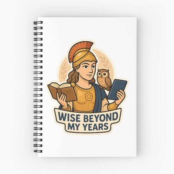 Item preview, Wise Beyond My Years - Athena Humor designed and sold by Cheerioza.