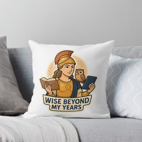 Item preview, Wise Beyond My Years - Athena Humor designed and sold by Cheerioza.