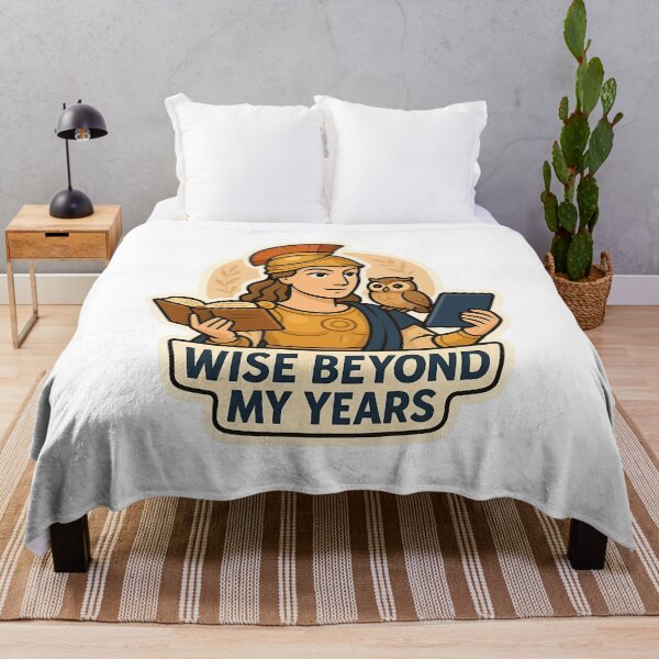Item preview, Wise Beyond My Years - Athena Humor designed and sold by Cheerioza.