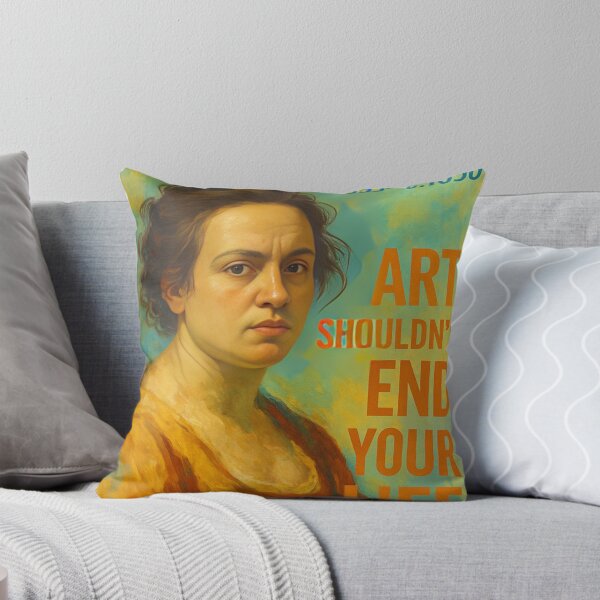 Item preview, Artemisia Gentileschi – Art Shouldn’t End Your Life designed and sold by Czerkiz.