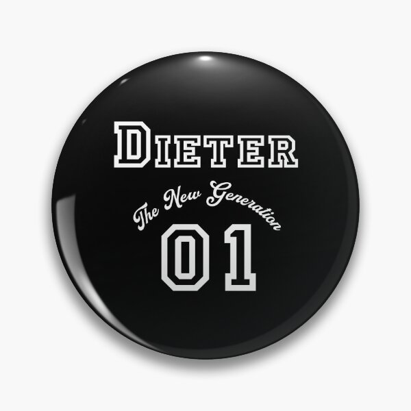 Item preview, First name Dieter - "The New Generation", White designed and sold by HA-Design-Kunst.