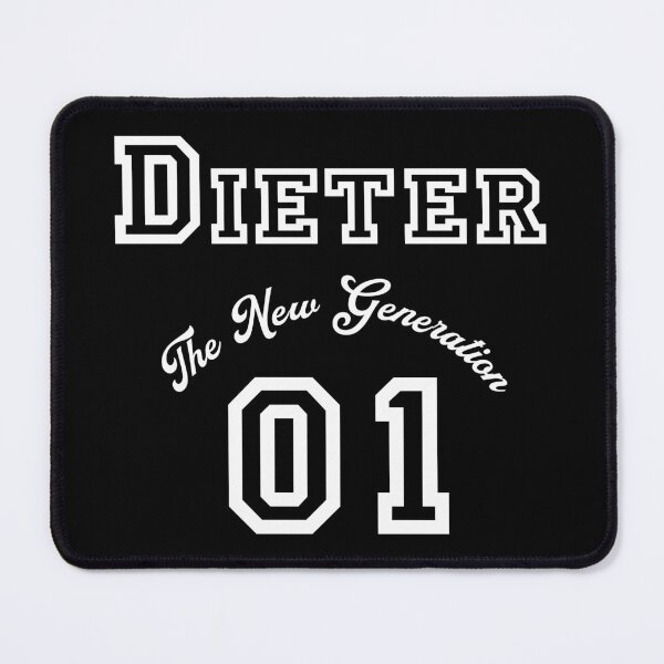 Item preview, First name Dieter - "The New Generation", White designed and sold by HA-Design-Kunst.