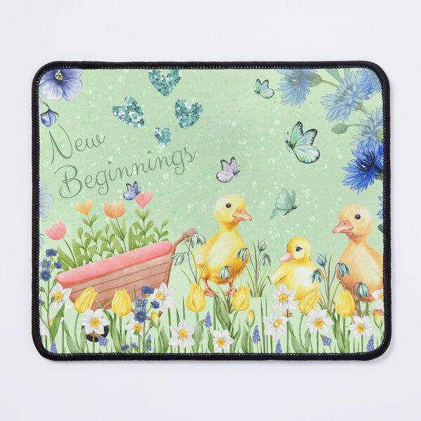 Item preview, New Beginnings, Bright, ducks - Welcoming Spring Blessings designed and sold by The Courtesan Boutique.