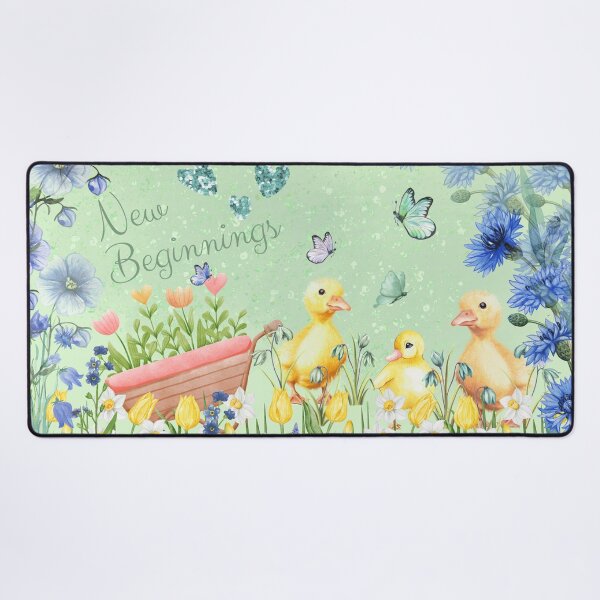 Item preview, New Beginnings, Bright, ducks - Welcoming Spring Blessings designed and sold by The Courtesan Boutique.