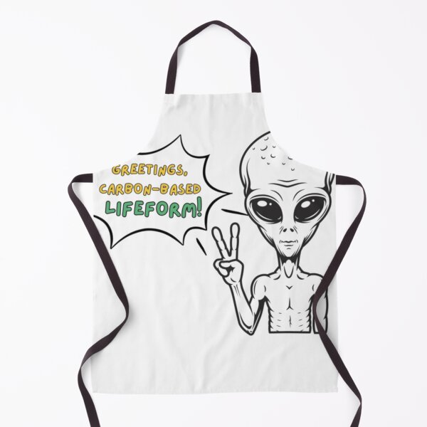 Item preview, Hello, Human – Funny Alien Greeting designed and sold by Nerdstronauta.