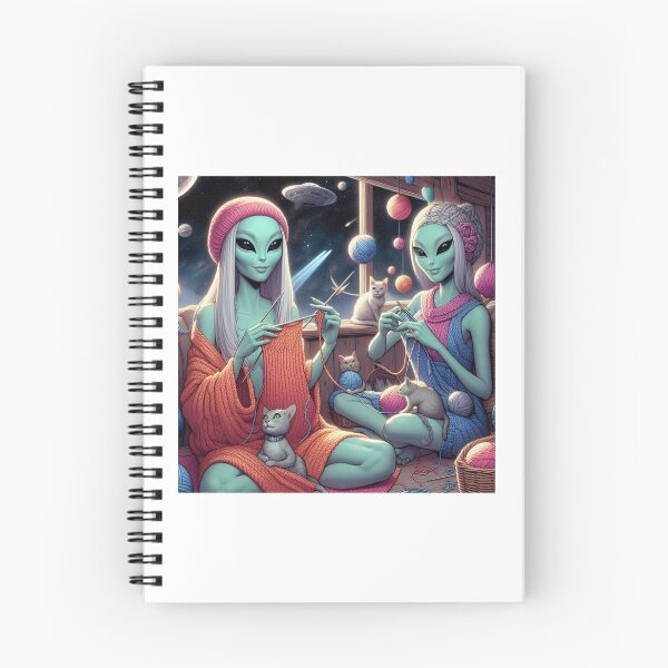 Item preview, Cosmic Knitters & Cat Companions designed and sold by MiracleDesignsTR.