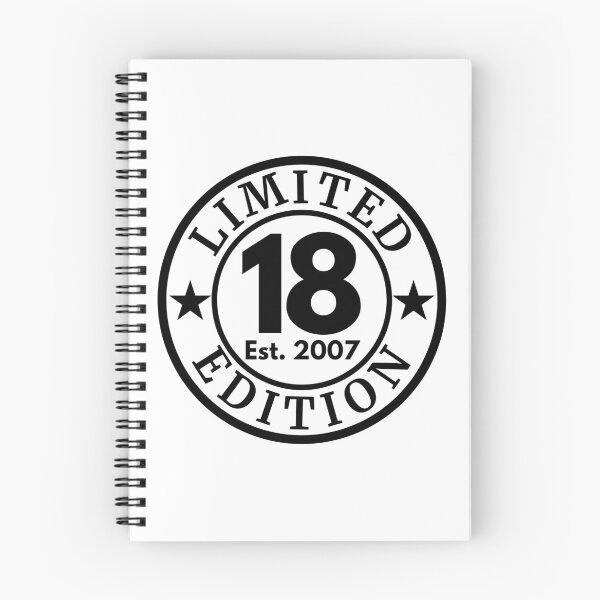 Item preview, Limited 18 Years 2007 Vintage 18th Birthday Celebration Design designed and sold by highflycrafts.
