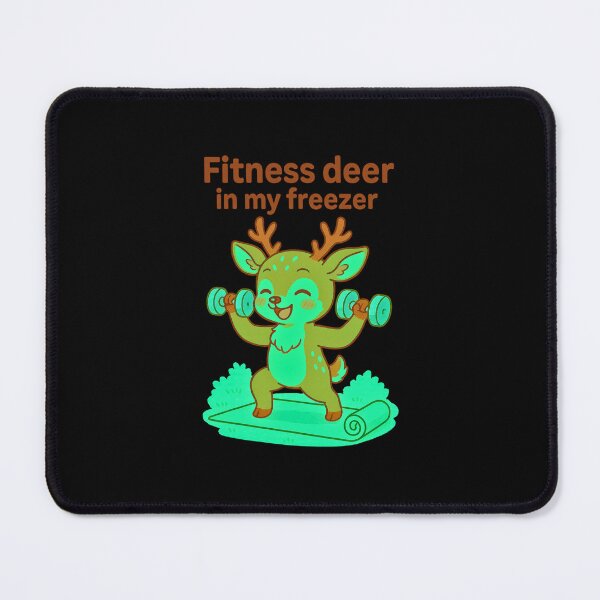Item preview, fitness deer in my freezer designed and sold by TrendsLook.