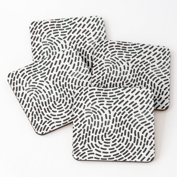 Item preview, Retro Minimalist Fingerprint designed and sold by Becky-Poppins.