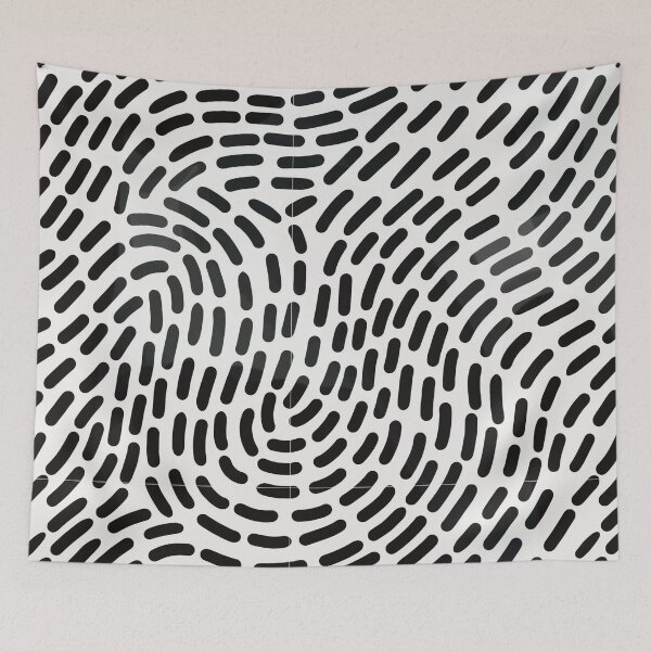 Item preview, Retro Minimalist Fingerprint designed and sold by Becky-Poppins.