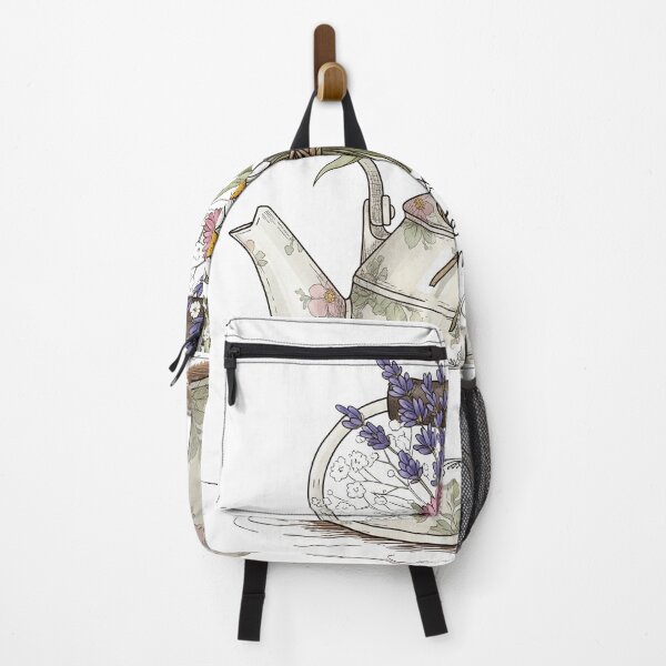 Item preview, Cottagecore Tea Kettle – Vintage Floral Sticker designed and sold by 001Haiba.