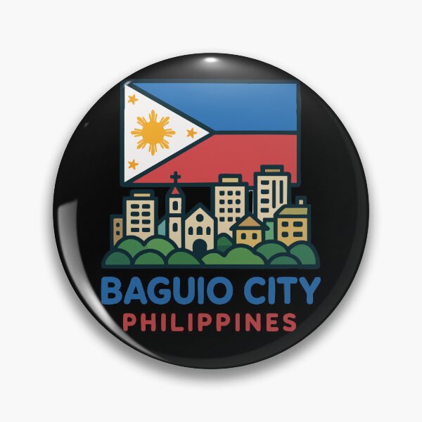 Item preview, Baguio City Philippines Tavel designed and sold by TomFrontierArt.