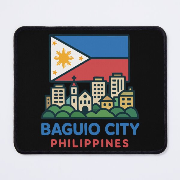Item preview, Baguio City Philippines Tavel designed and sold by TomFrontierArt.