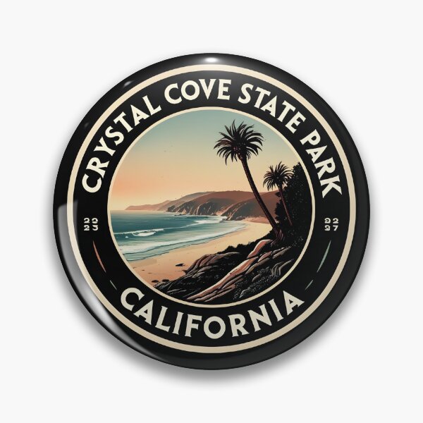 Item preview, Crystal Cove State Park - California designed and sold by GoodOldVintage.