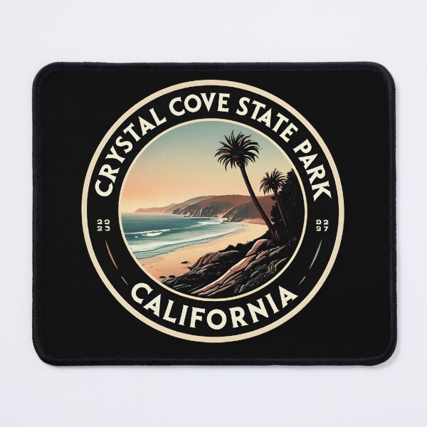 Item preview, Crystal Cove State Park - California designed and sold by GoodOldVintage.