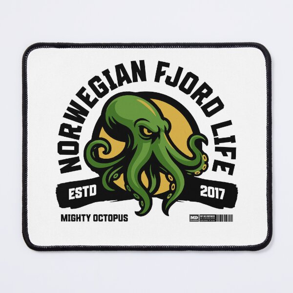 Item preview, Norwegian Fjord Life – Mighty Octopus designed and sold by Mafiadonar.