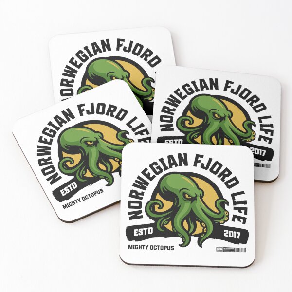Item preview, Norwegian Fjord Life – Mighty Octopus designed and sold by Mafiadonar.
