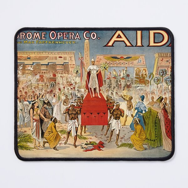 Item preview, Aida – Hippodrome Opera Co. Vintage Poster designed and sold by Lukasphere.