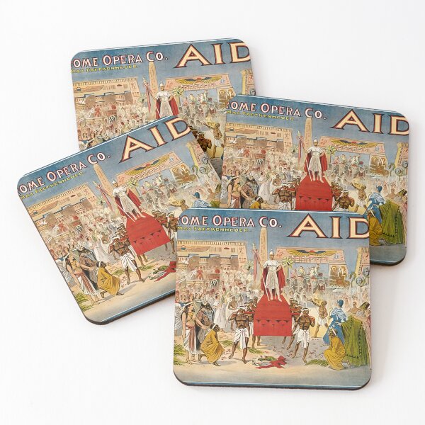 Item preview, Aida – Hippodrome Opera Co. Vintage Poster designed and sold by Lukasphere.