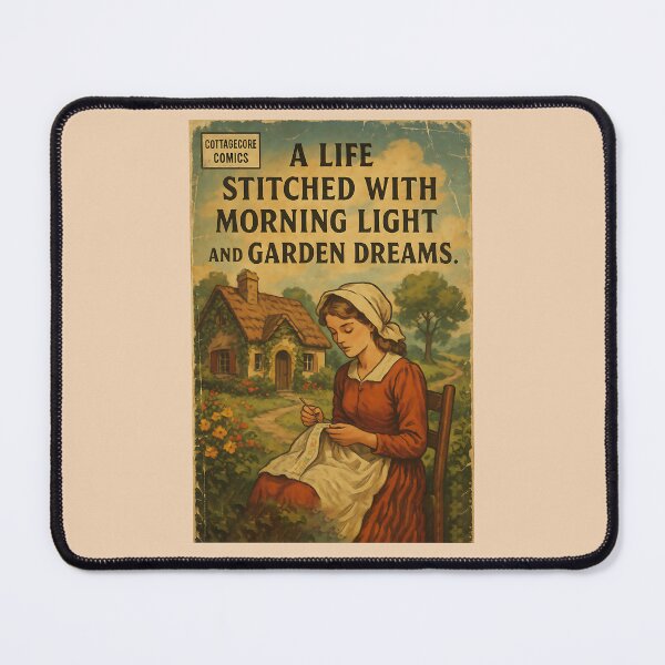 Item preview, Cottagecore Aesthetic: Morning Light and Garden Dreams designed and sold by bapupa.