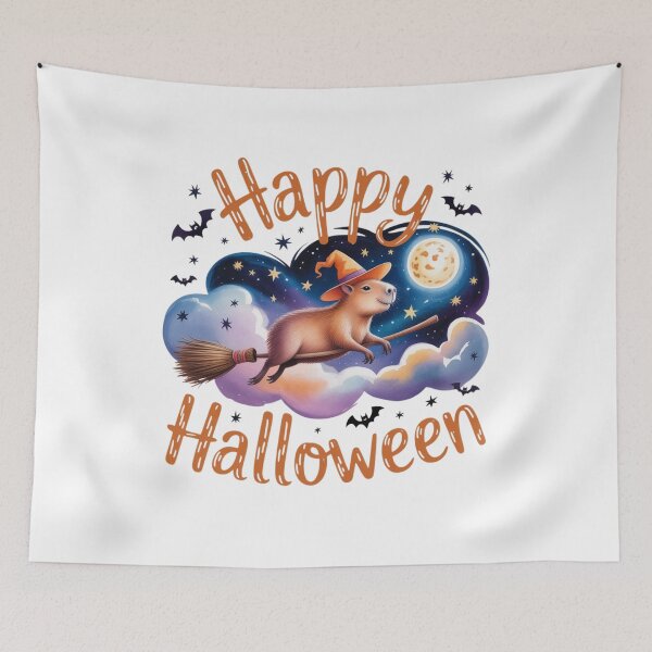 Item preview, Happy Halloween Capybara designed and sold by Blue Piece Desing.