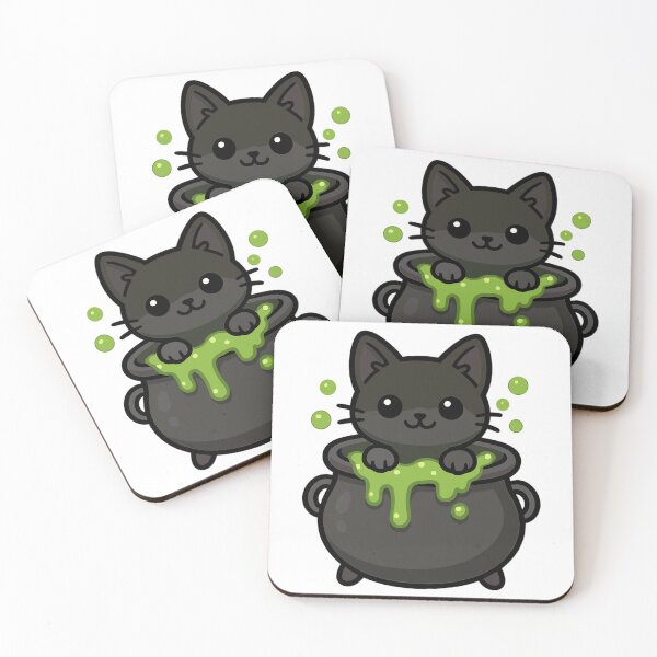 Item preview, Cute Halloween Black Cat  designed and sold by Cute-Nature.