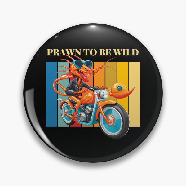 Item preview, Prawn to be wild motorcycle designed and sold by sydney-syder.