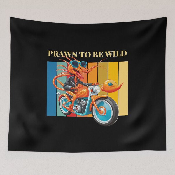 Item preview, Prawn to be wild motorcycle designed and sold by sydney-syder.