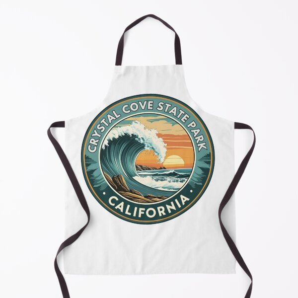 Item preview, Crystal Cove State Park - California designed and sold by GoodOldVintage.