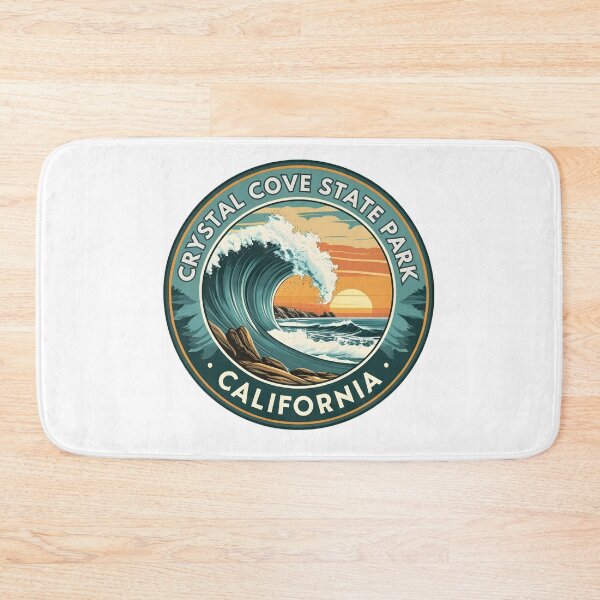 Item preview, Crystal Cove State Park - California designed and sold by GoodOldVintage.
