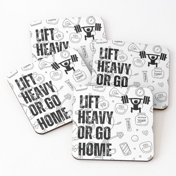 Item preview, Lift Heavy or Go Home designed and sold by Super5Mango.