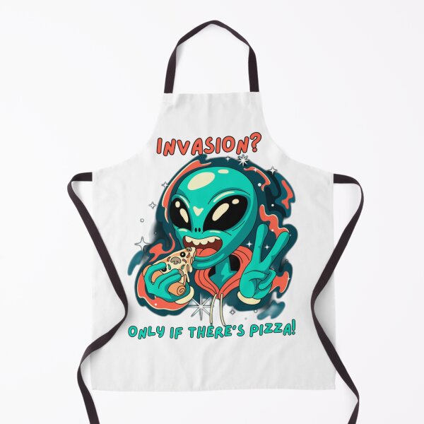 Item preview, Invasion? Only if there’s pizza designed and sold by Nerdstronauta.