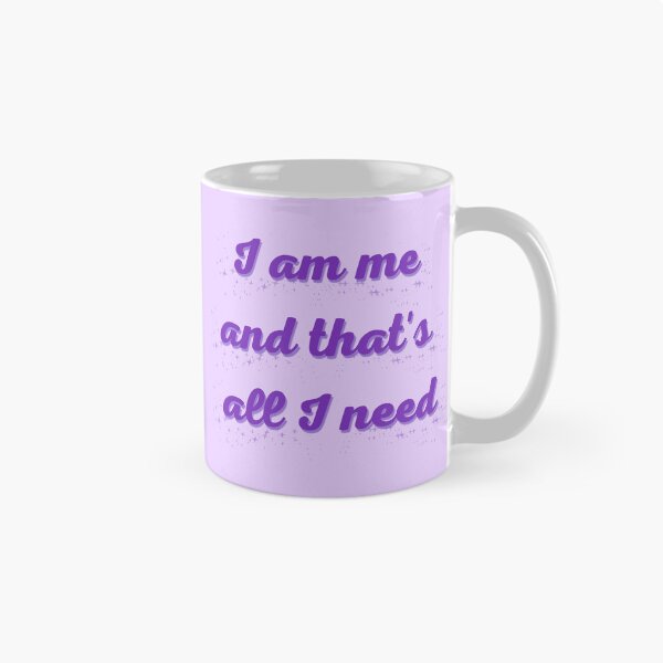 Item preview, I am me (purple) designed and sold by DiscoBallDesigns.