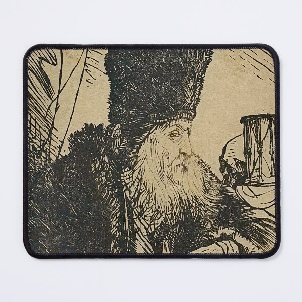 Item preview, Philosopher with an Hourglass – Rembrandt van Rijn (c. 1630) designed and sold by Lukasphere.