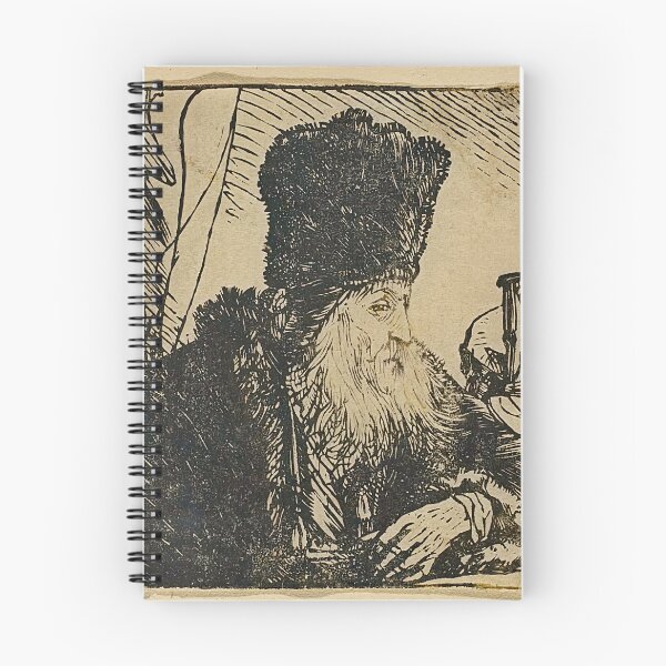 Item preview, Philosopher with an Hourglass – Rembrandt van Rijn (c. 1630) designed and sold by Lukasphere.