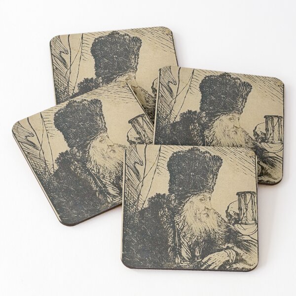 Item preview, Philosopher with an Hourglass – Rembrandt van Rijn (c. 1630) designed and sold by Lukasphere.