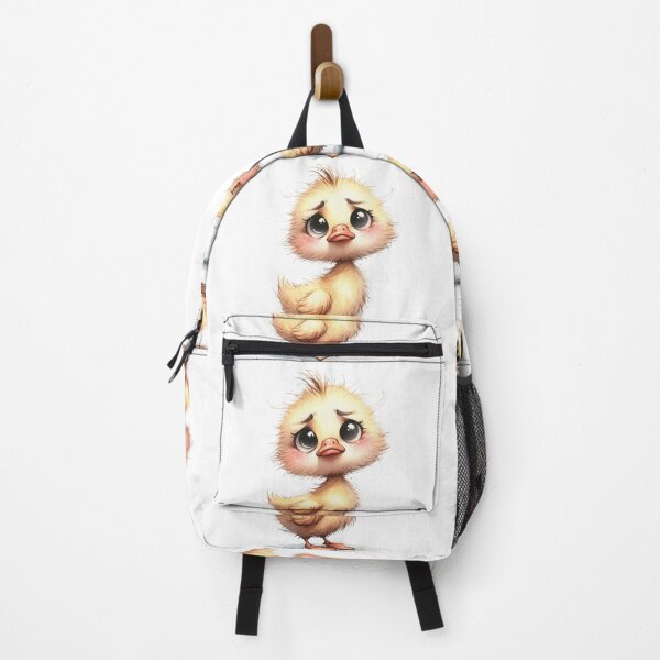 Item preview, Whimsical BABY DUCK – Surreal Farm Animal Art designed and sold by WHITE FLAME PRINTS.
