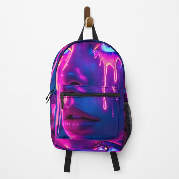 Item preview, Custom Cassettes™ Neon Drip Tears | Futuristic Girl designed and sold by WHITE FLAME PRINTS.