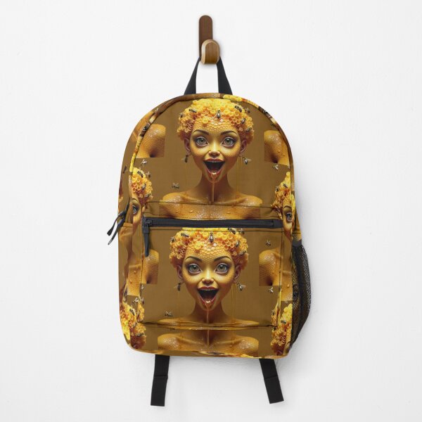 Item preview, Queen Bee Drip Art | Surreal Honey-Inspired Portrait designed and sold by WHITE FLAME PRINTS.