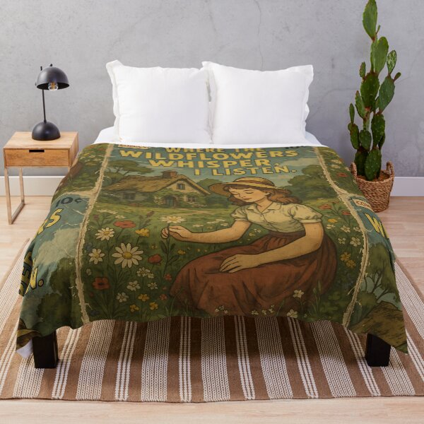 Item preview, Cottagecore Aesthetic: Whispering Wildflowers designed and sold by bapupa.