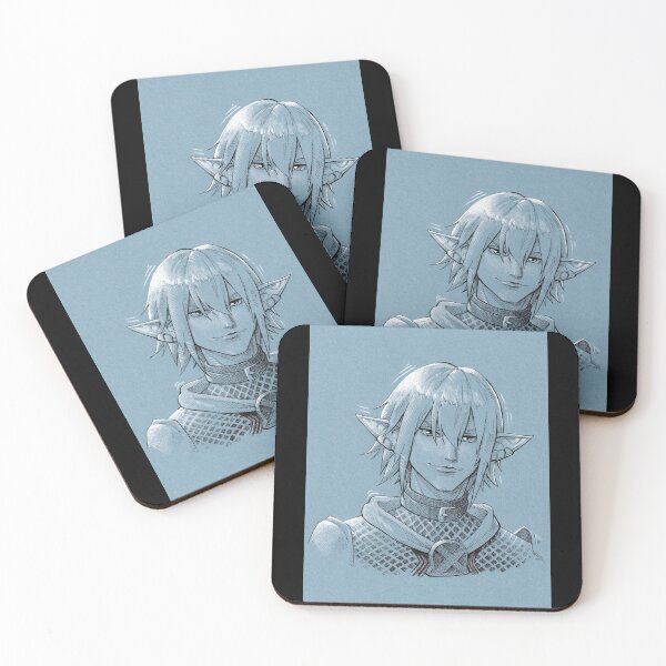 Item preview, Haurchefant Monochrome Portrait designed and sold by Lynzendra.