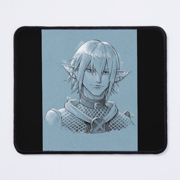 Item preview, Haurchefant Monochrome Portrait designed and sold by Lynzendra.