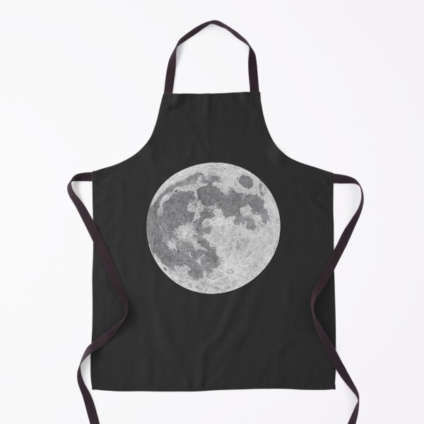 Item preview, Moon Pencil Astronomy Celestial Art Illustration designed and sold by Lauren Fitton Illustration.
