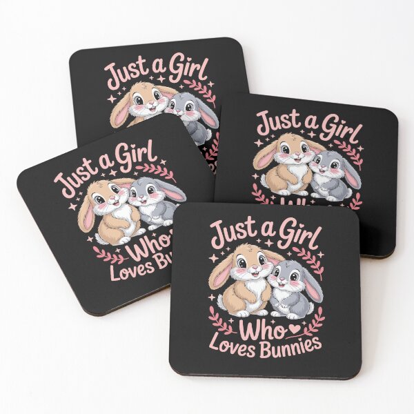 Item preview, Just a Girl Who Loves Bunnies designed and sold by jkrphoto.