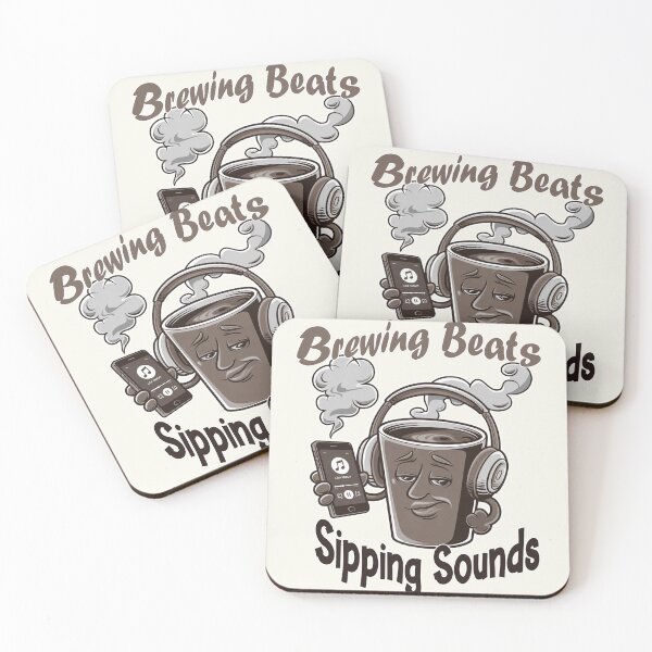Item preview, Lo-Fi Coffee Vibes – Brewing Beats, Sipping Sounds Design designed and sold by Dantin.