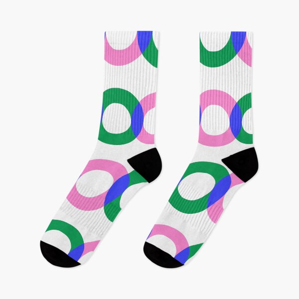 Item preview, FD 0002 F - Linked Loops - Bold Geometric Pattern designed and sold by o finding Studio.