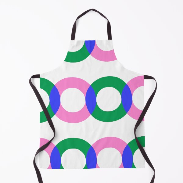Item preview, FD 0002 F - Linked Loops - Bold Geometric Pattern designed and sold by o finding Studio.