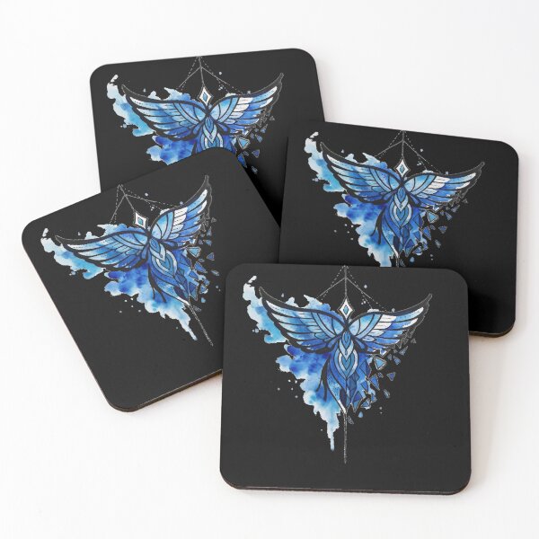 Item preview, Mystical Flight in Blue designed and sold by A-Szczesniak.